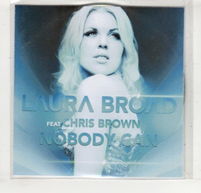 (HM368) Laura Broad, Nobody Can ft Chris Brown - 2012 DJ CD