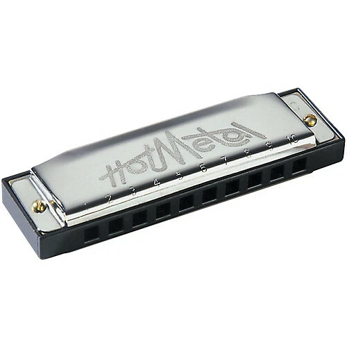 HOHNER "HOT METAL" HARMONICA IDEAL FOR ROCK & ROLL KEY of E