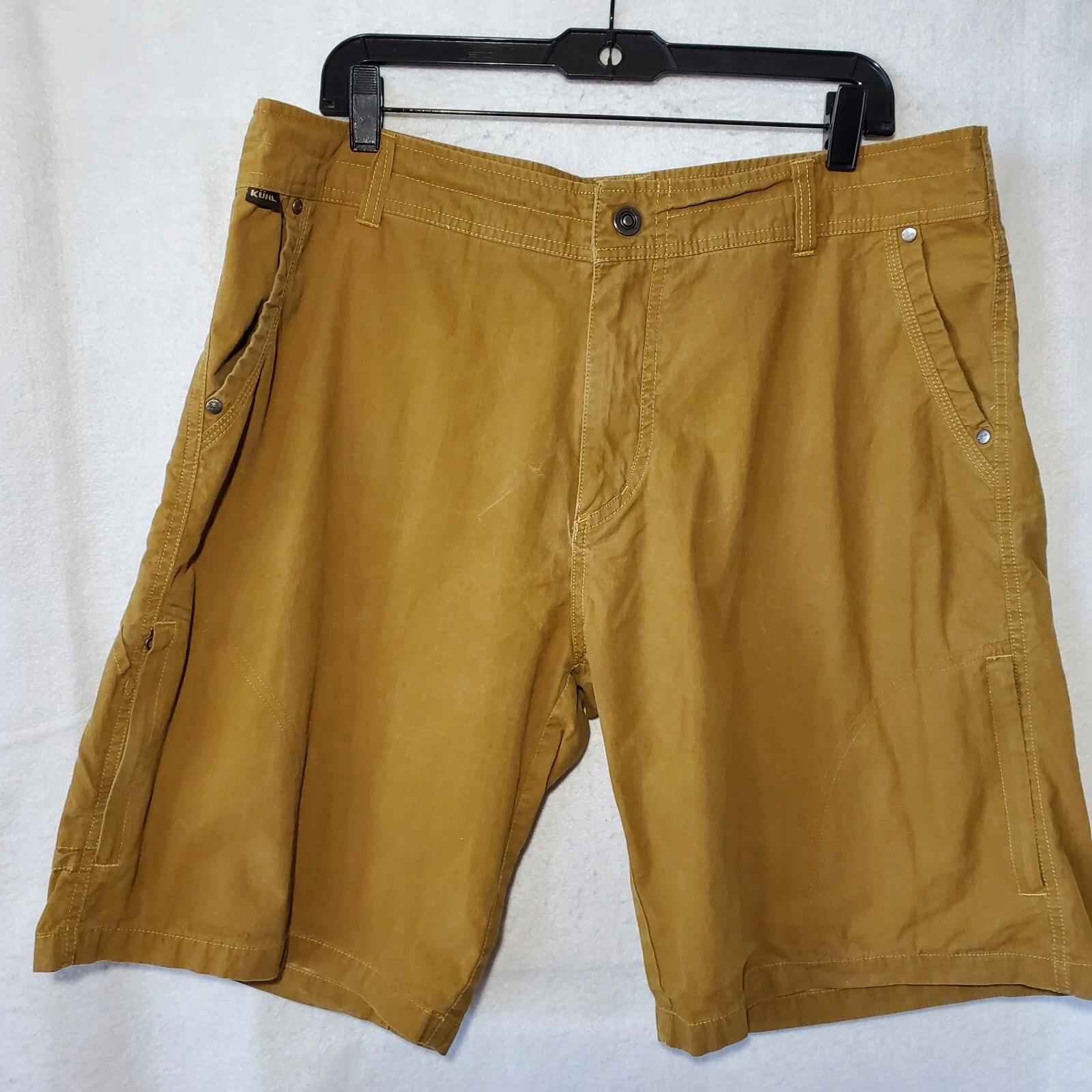 Kuhl Shorts Mens 38 Hiking Active Wear Outdoors Brown Mountains