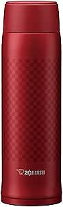 Zojirushi thermos Water Bottle Mug Screw Checkered Red 480ml SM-Nae48SA-RZ
