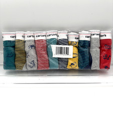 Carter's 10-Pack Boys Briefs Breathable Underwear Size 2/3