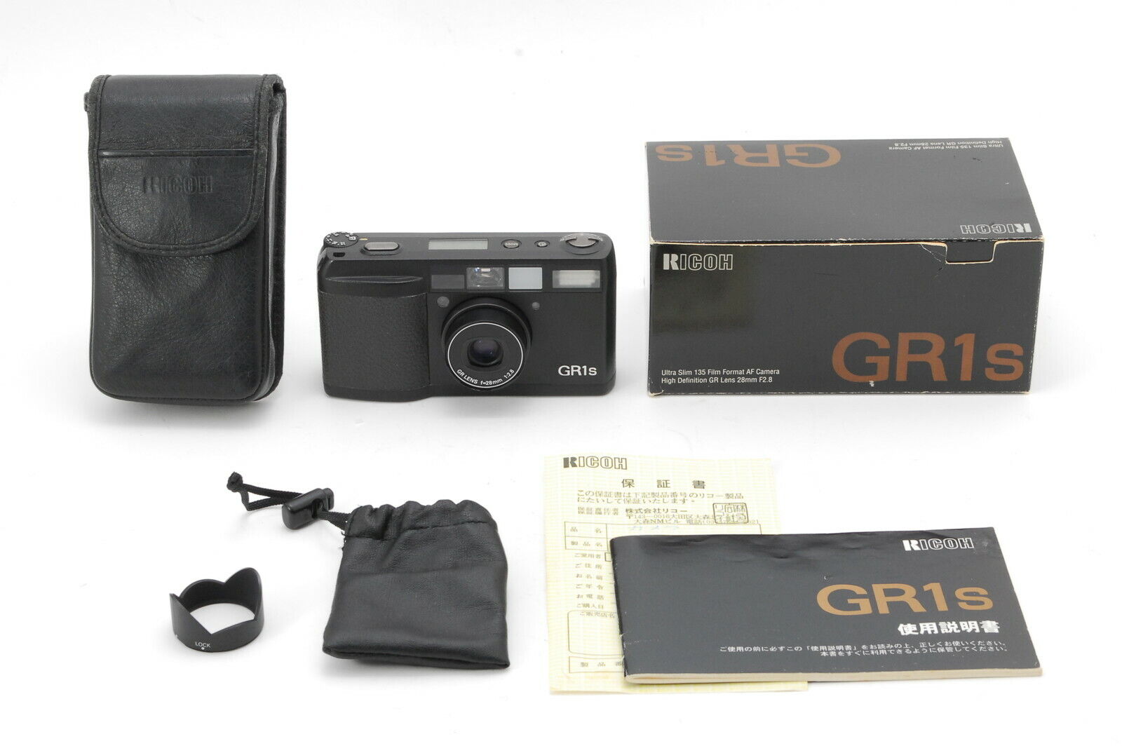 RICOH GR1s GR LENS 28mm F2.8 AF-