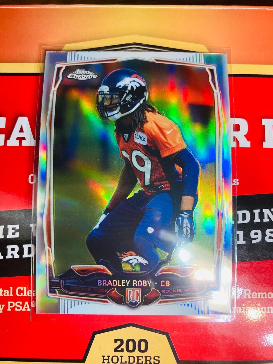 2014 Topps Chrome Set BRADLEY ROBY ROOKIE REFRACTOR PARALLEL #209