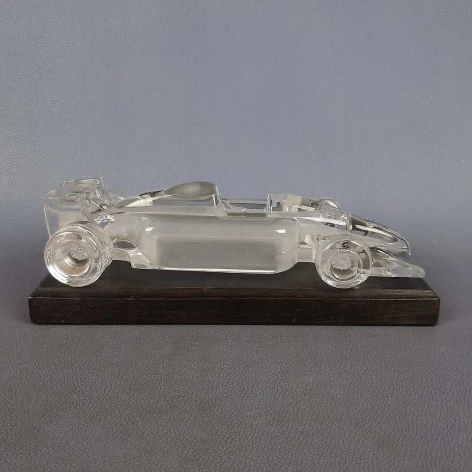 Scultura Cristallo Ferrari Formula 1 Magic Crystal By Nachtmann Vintage 1960 - Immagine 4 di 4