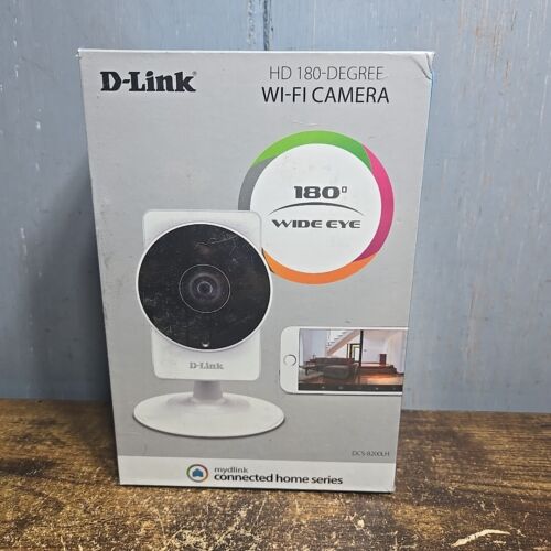 D-Link DCS-8200LH Wi-Fi Camera 180 Degree Wide Eye 720p HD new sealed