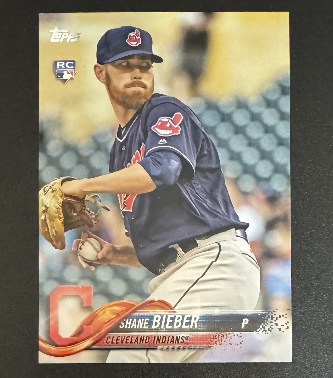 Shane Bieber 2018 Topps Update ROOKIE #US198 - Cleveland Indians