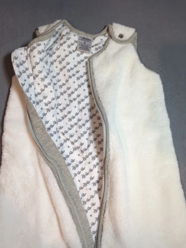 Bebé Deedee Nido de Dormir Peluche Bebé Saco de Dormir Marfil Pequeño 0-6 Meses Foto 4 de 4