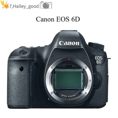 Canon EOS 6D Digitale Spiegelreflexkamera (nur Gehäuse) 20,2 MP Schwarz - Bild 1 von 4