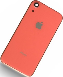 Original Apple iPhone XR Backcover Deckel Gehäuse Rückseite Akkudeckel Koralle
