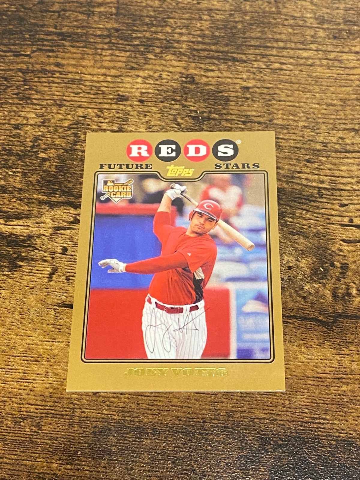 2008 RC Rookie Joey Votto Gold 1/99 2014 Topps Future Stars HOF Rare