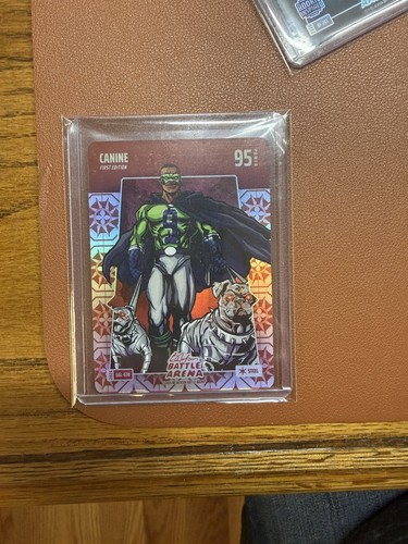 Bo Jackson Battle Arena - Canine - Great Grandma's Linoleum - Steel - GGL-638