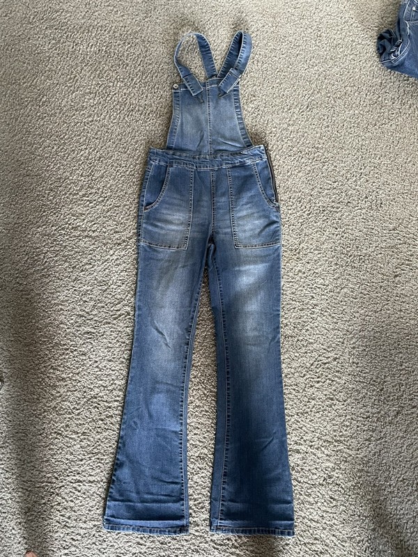 Wallflower Women’s Denim Coveralls Size Medium Style WFN13310M
