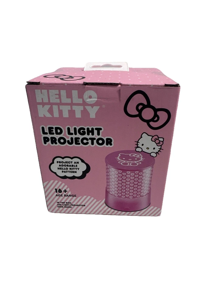 Proyector de luz LED Hello Kitty modos multicolores y blancos alimentado por batería 6+ Foto 3 de 4