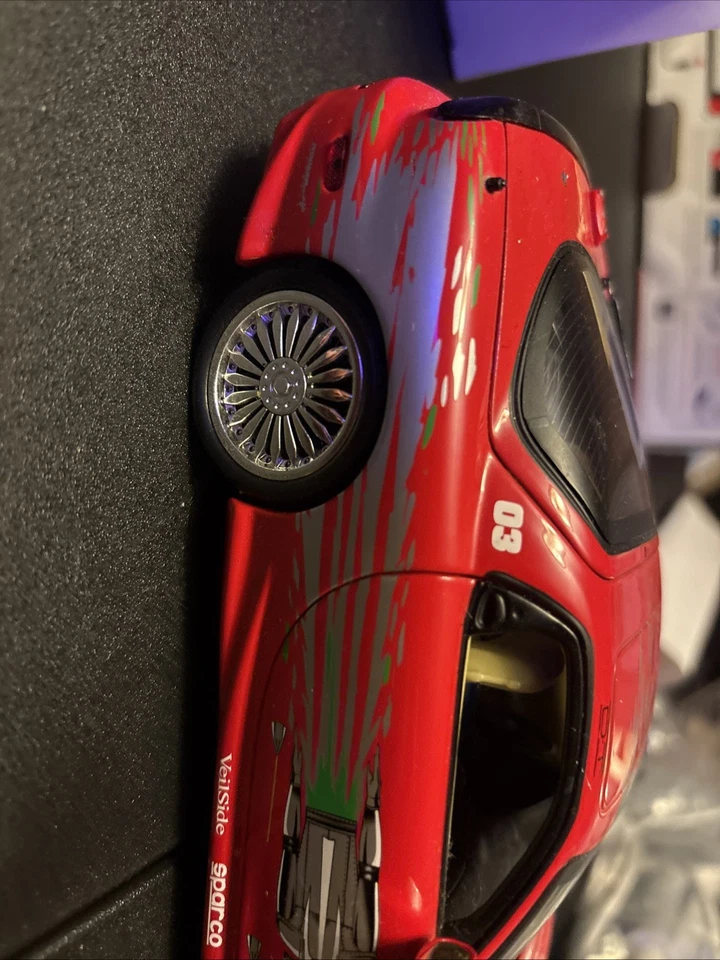 1:18 1993 Mazda RX-7 ERTL StreetGlow The Fast and The Furious - Image 3 of 4