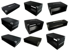 PROCRAFT 12" Deep Rack Case in Black Carpet Wrap - w/ Rack Screws Made in USA