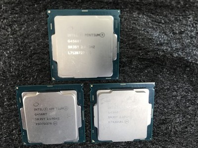 (Lot of 3) Intel G4560T 2.90GHz 2-Core CPU Processor SR35T LGA 1151 - CCPU3A