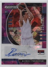 2020-21 Prizm Draft Picks Prospect Purple Ice 59/99 Aleksej Pokusevski Auto 1t3