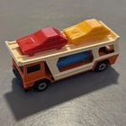 Vintage 1976 Matchbox Superfast No. 11 Car Transporter Orange Made In England