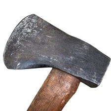 Vintage Plumb Victory Throwing Hatchet Axe Woodsman Sportsman Tool w/ Handle