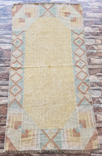 Vintage Handmade Traditional Beautiful Turkish Kilim Floor Rug Carpet 156x82 cm