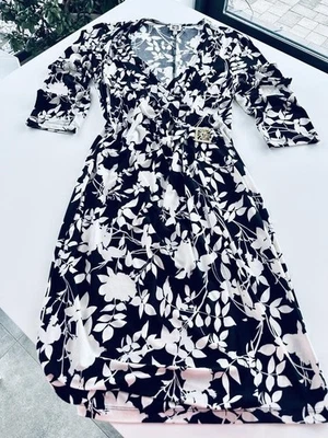 Women Anne Klein Dress Black Polyester S - Bild 1 von 4