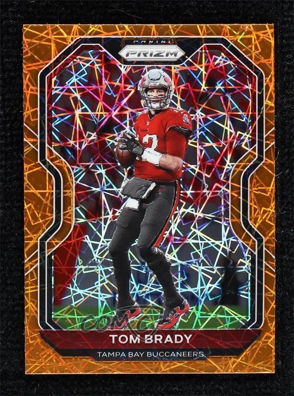 2020 Panini Prizm Lazer Prizm Tom Brady #255 uy6