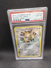 PSA 10 Magneton SV28/SV94 Hidden Fates Shiny Vault Holo Rare Pokémon