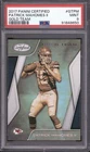 2017 Panini Certified Gold Team Patrick Mahomes II RC Rookie Mint PSA 9