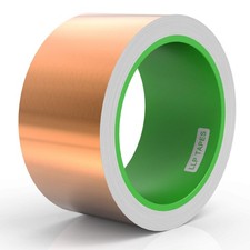LLPT Copper Foil Tape 2 x 33 Feet 3.15 Mil Dual 2" x 33 Feet, Natural