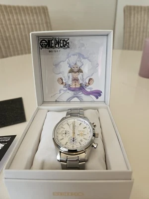SEIKO x ONE PIECE Monkey D. Luffy Gear 5 Edition Limited Model Herrenuhr - Bild 1 von 4