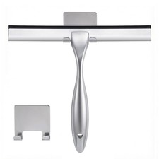 NETANY Shower Squeegee, 10-Inch Silver All-Purpose 10-Inch,