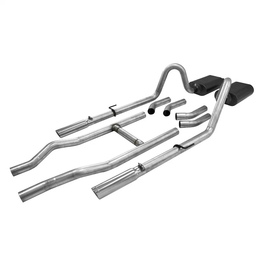 817174 Flowmaster Exhaust System for Chevy 2-10 Series Sedan Chevrolet Bel Air Foto 2 de 3