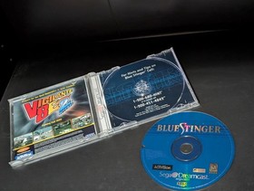 Blue Stinger Dreamcast game with Brandyganes Strategy Guide 