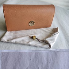 Tory Burch Sunglasses Eyeglasses Hard Case Cover w/ Pouch Cloth Set