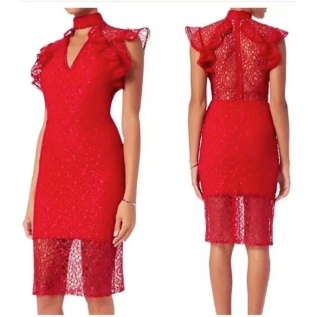 alexis red lace fransisca dress ALEXIS Red Dresses for Women for sale