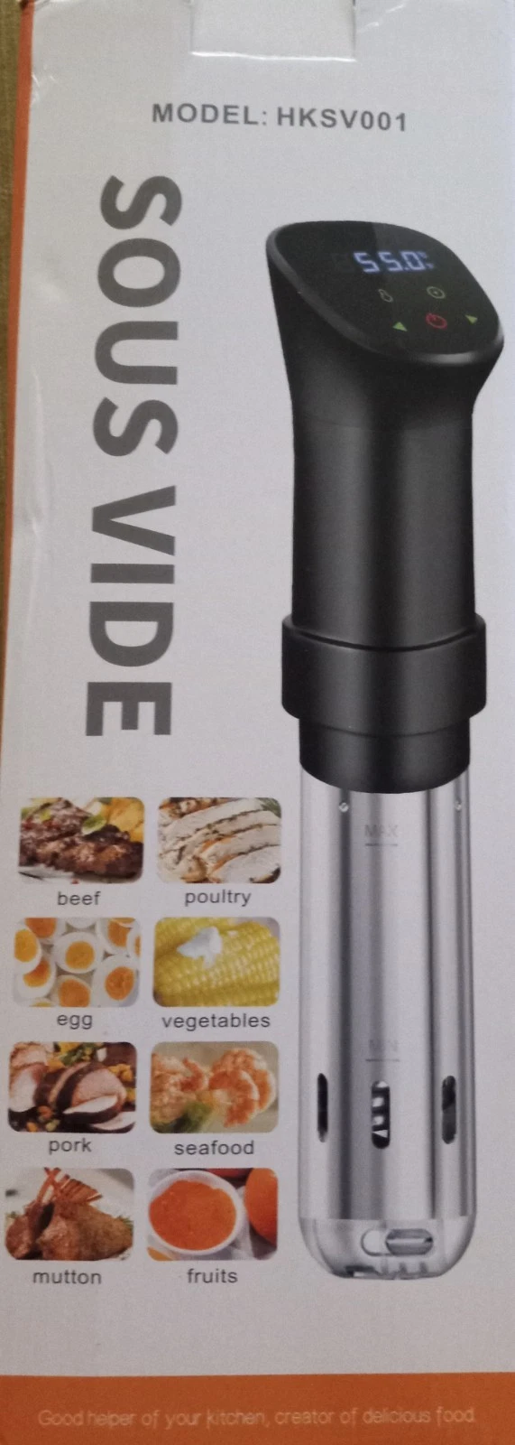 Sous Vide Preciscion Cooker 1000W Cooking Kitchen Appliance (Open Box) Not Used!