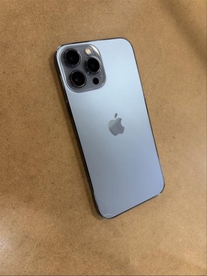 Apple iPhone 13 Pro Max 128GB Sierra Blue Broken back glass/Battery Not Genuine