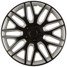 Radkappen Radzierblenden EINZELN (1Stück) 17 Zoll Dakar schwarz-silber Z449713