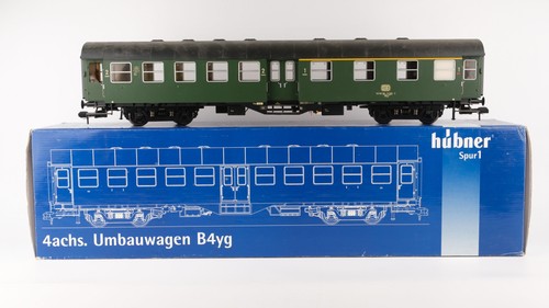 Vagón de conversión Hübner escala 1 20412 1./2.Kl DB | Condition: Gebraucht