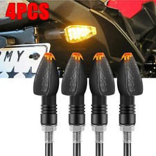 4PCS Mini Motorcycle LED Turn Signals For Honda CB1000R CB1300 Shadow CBF600 US