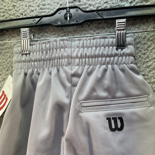 NWT Wilson Baseball Pants Gray Elastic Waist Size Small S Kids - Picture 16 of 18