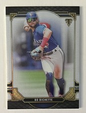 2022 Topps Triple Threads Bo Bichette #15 Toronto Blue Jays