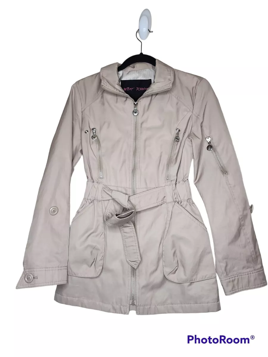 Betsey johnson rain best sale jackets