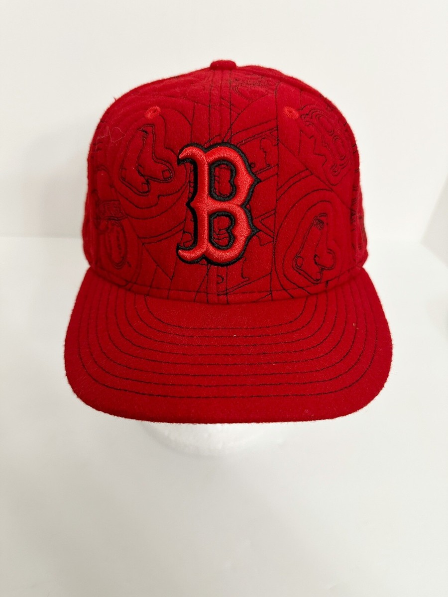 Boston Red Sox New Era 59fifty Quilted Cap Hat 5/8 MLB
