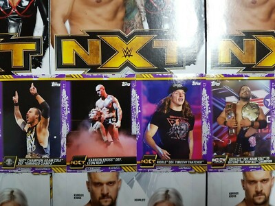 2021 Topps WWE NXT Purple  -YOU PICK FROM LIST