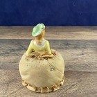 Pincushion Half Doll with Silk Skirt ~ Made in Japan — photo 3