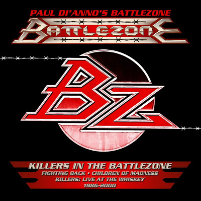 Paul DiAnno`s Battlezone - Killers in the Battlezone LIMITED  3 CD Box NEU