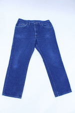 Vintage Lee Jeans Mens 38x30 Dark Blue 100 Cotton Straight Leg Made In USA