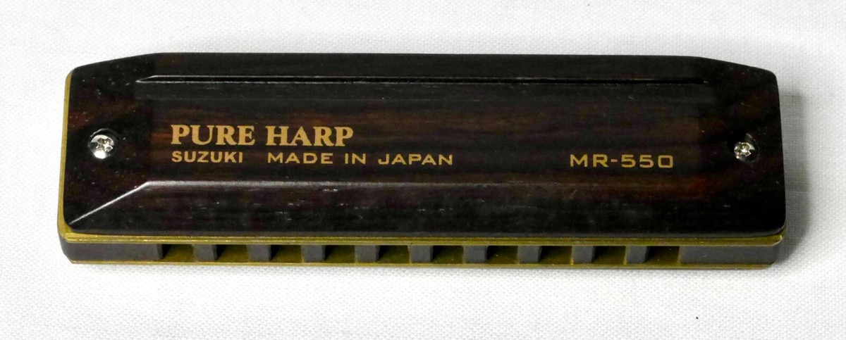 SUZUKI harmonica PURE HARP MR-550 rosewood Discontinued SUZUKI harmonica PURE HARP MR-550 rosewood Discontinued