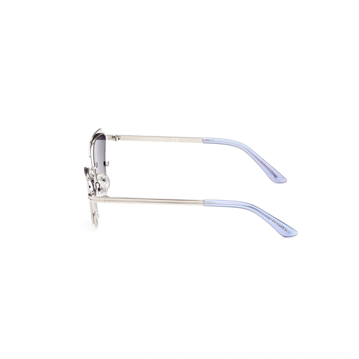 Marciano By Guess GM0818 10W Silver & Blue Cat Eye 
